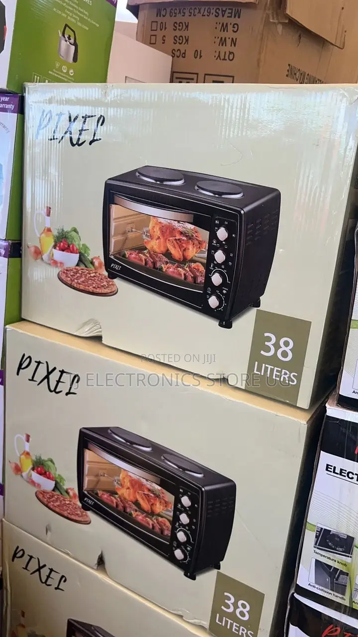 38 Litres Pixel Mini Oven With Cook Plates