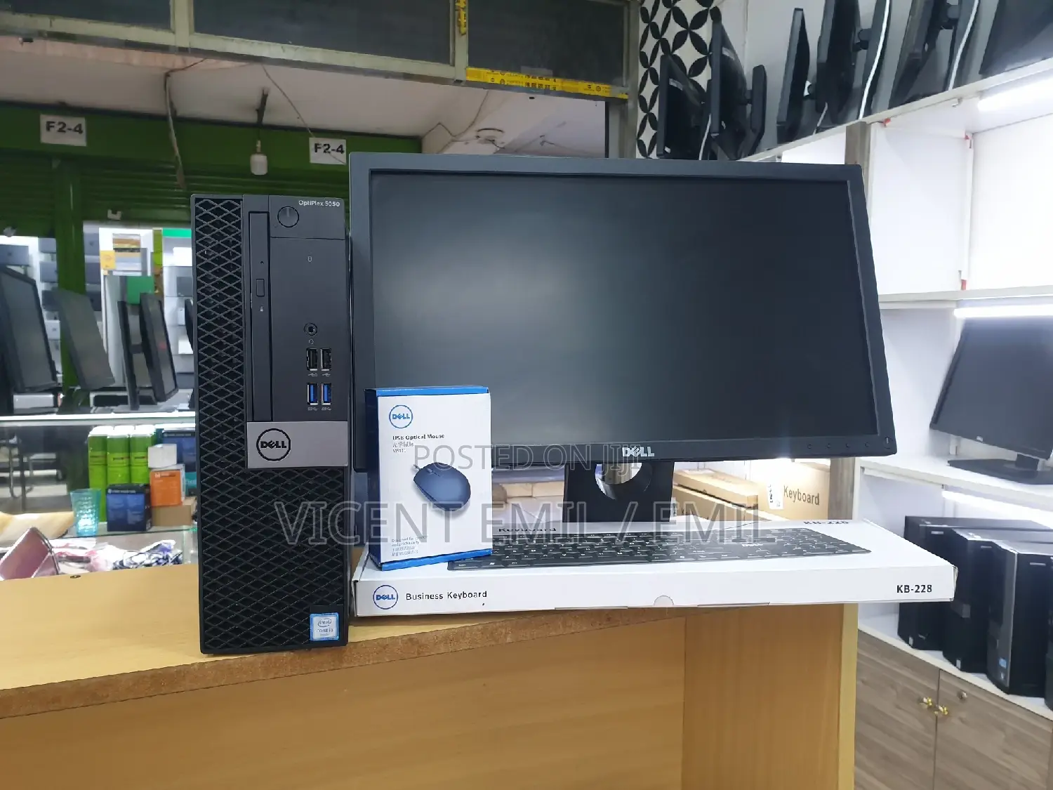 Desktop Computer Dell 4GB Intel Core I3 HDD 500GB