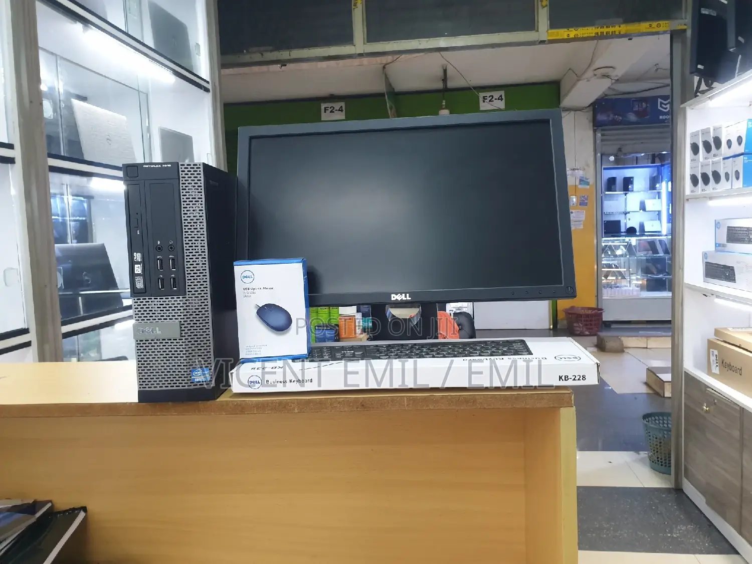 Desktop Computer Dell 4GB Intel Core I5 HDD 500GB