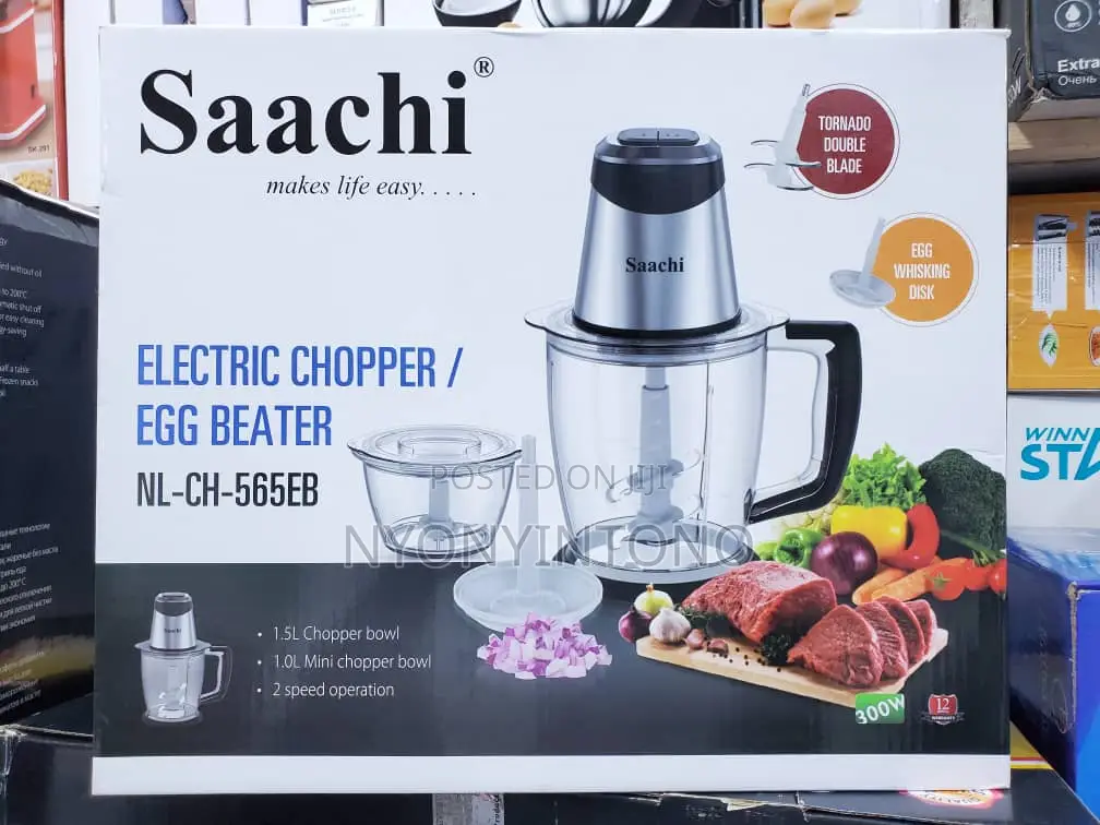 Saachi High Quality Electric Chopper and Egg Beater.
