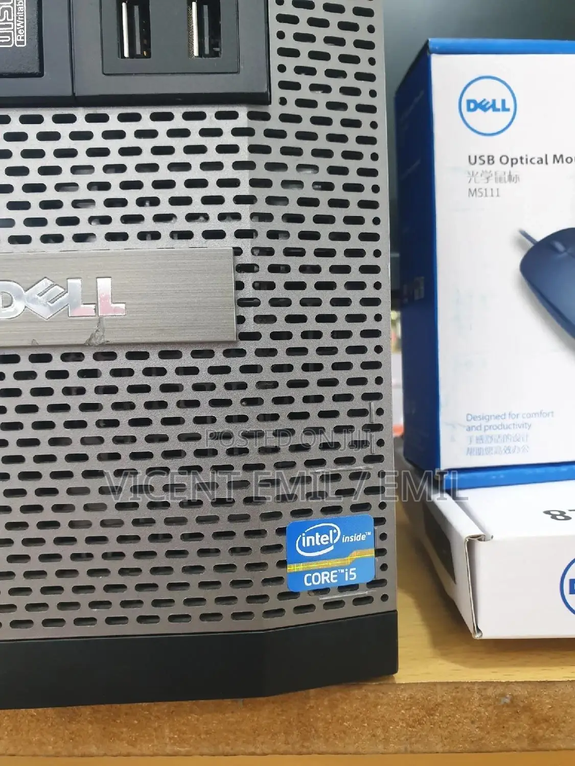 Desktop Computer Dell 4GB Intel Core I5 HDD 500GB