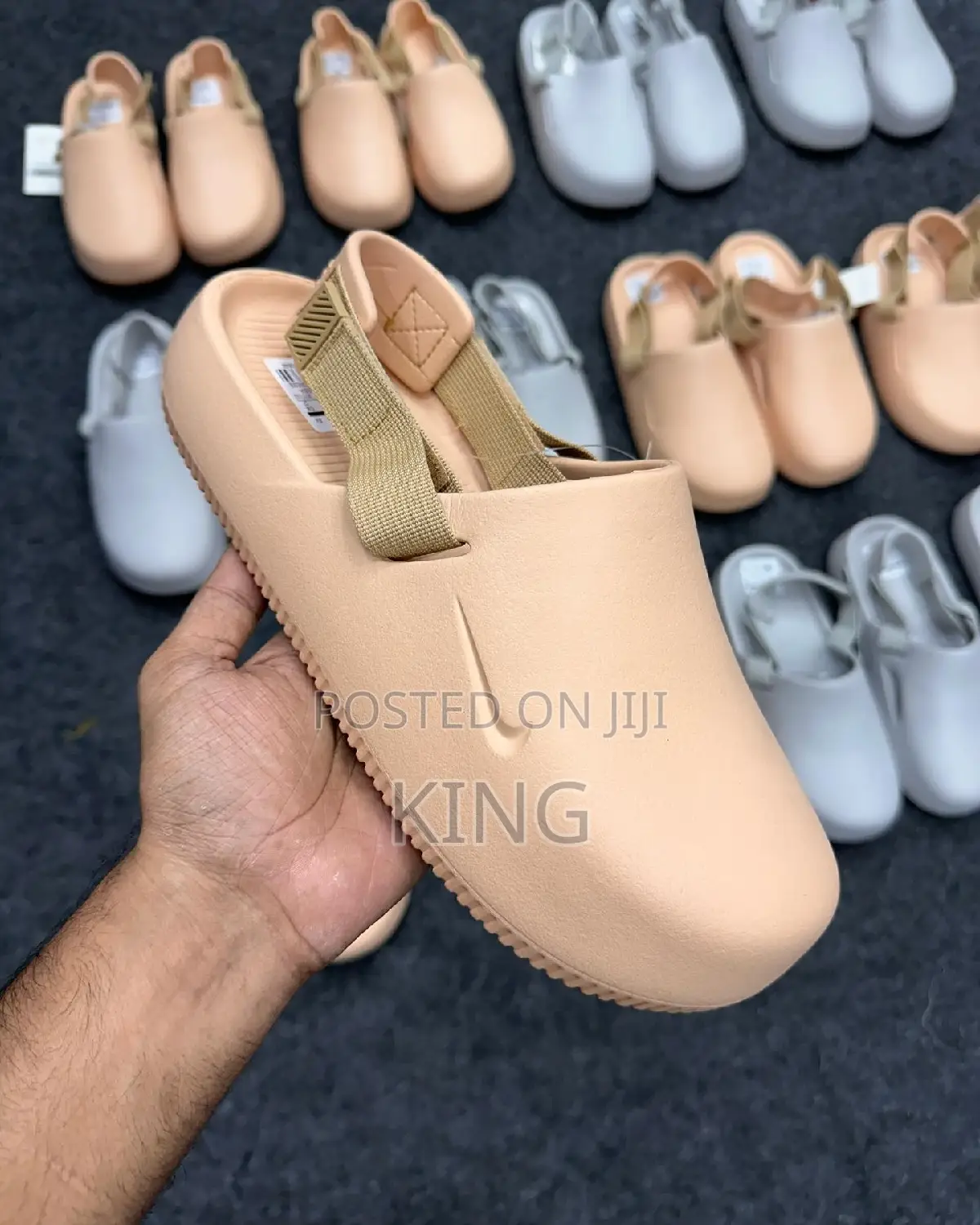 Nike Calm Mule Pink. Clog
