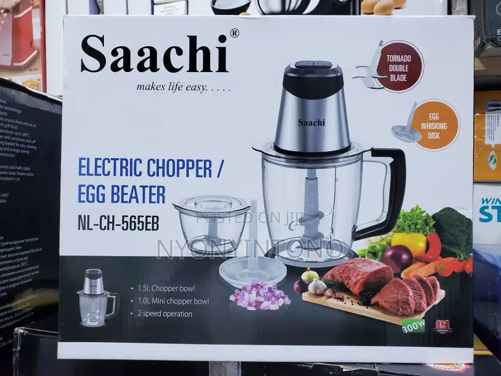 Saachi High Quality Electric Chopper Egg Beater.