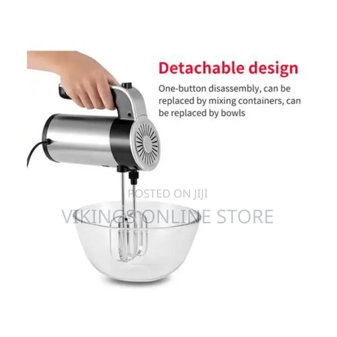 Stand Mixer With Bowl -Black/Silver