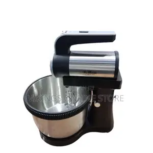 Stand Mixer With Bowl -Black/Silver