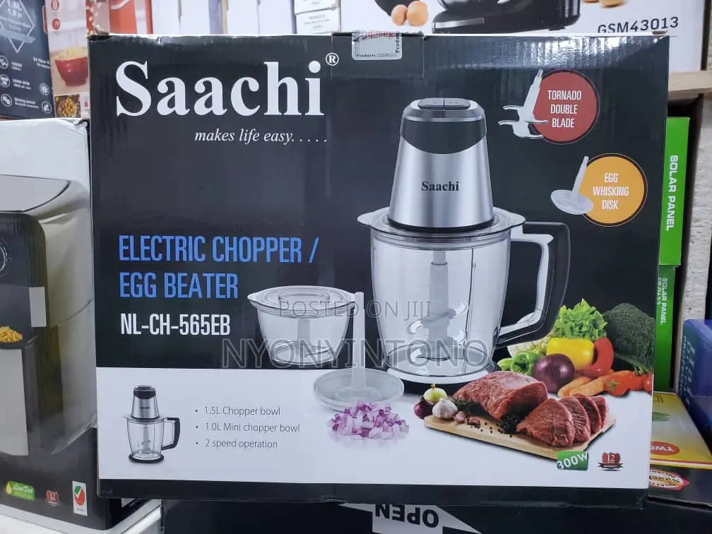 Saachi High Quality Electric Chopper and Egg Beater.