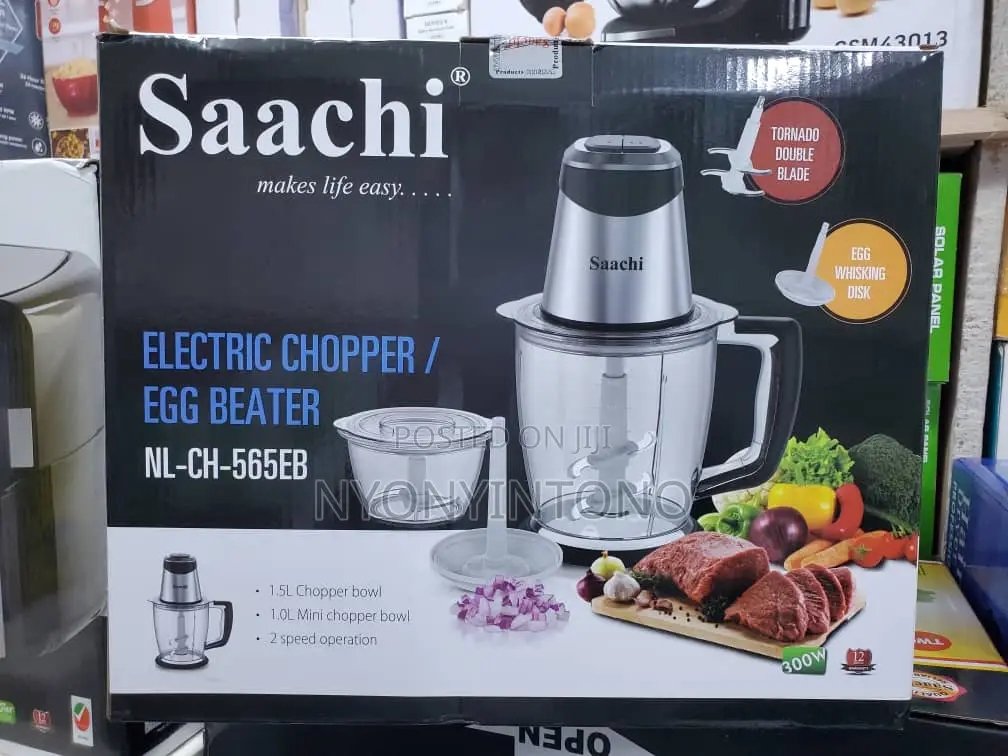 Saachi High Quality Electric Chopper and Egg Beater.