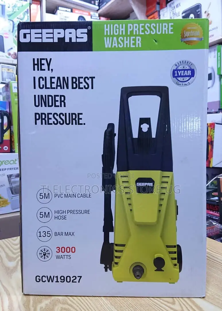 New *Geepas* High Pressure Car Washer