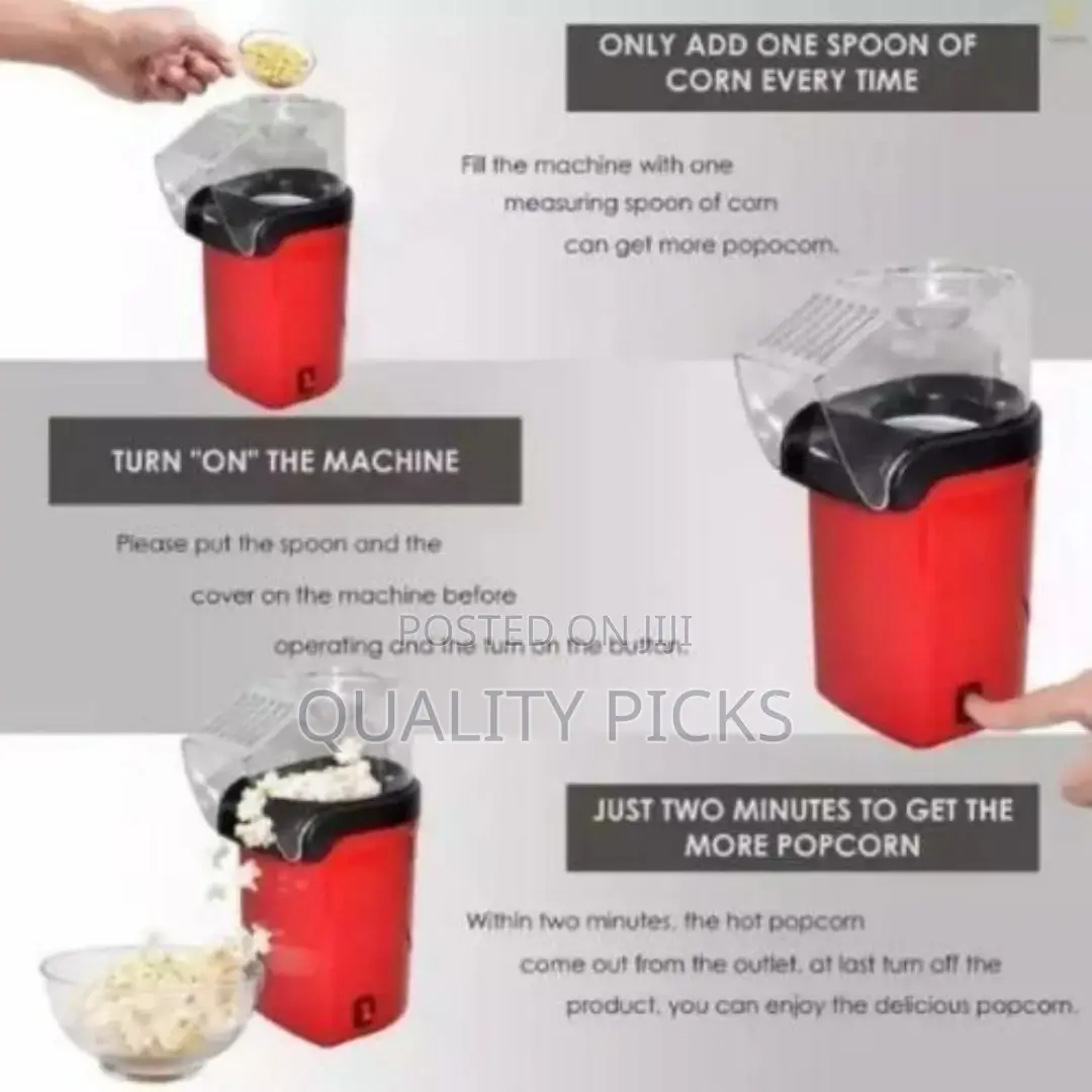 Hot Air Popcorn Maker