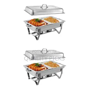 Stainless Double Chafing Dishes