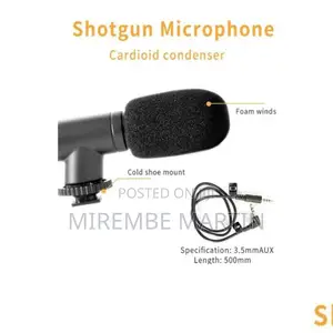 Short Gun Microphone.