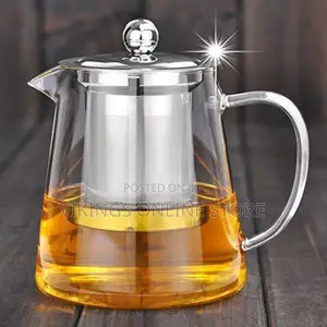 Hot Selling, Drinkware 600ml Teapot,Glass Tea Pot Tea Set