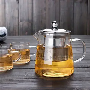 Hot Selling, Drinkware 600ml Teapot,Glass Tea Pot Tea Set