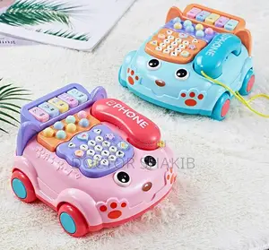New Design Children's Simulation Baby Phone and Piano Car