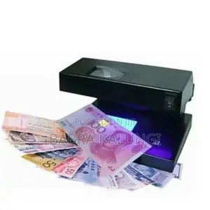 UV Counterfeit Money Detector Fake Notes Machine _ Black