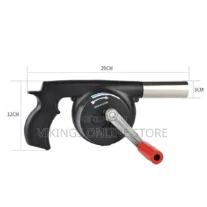 Outdoor Hand-Cranked Combustion Blower, for Picnic Camping