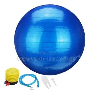 Yoga Ball PVC Thicken Yoga Ball- Pink, Blue, Purple,Grey