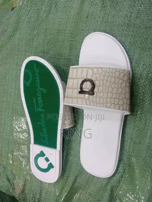 Lacoste White Afrique Sandals