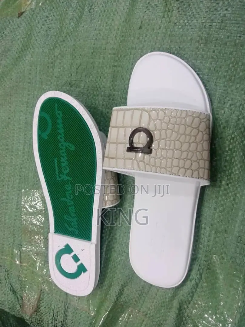 Lacoste White Afrique Sandals
