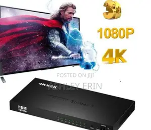 Hdmi Splitter 8 Port ( 1 Input to 8 Output) Converter