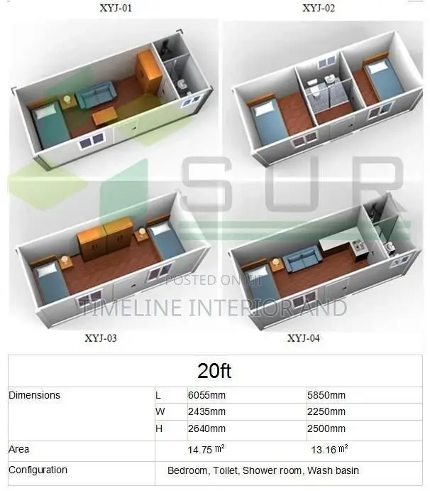 Container 40ft Modeling
