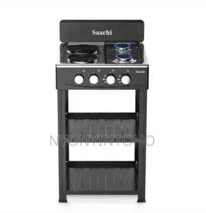 Saachi 2gas+2electric Free Standing Cooker.