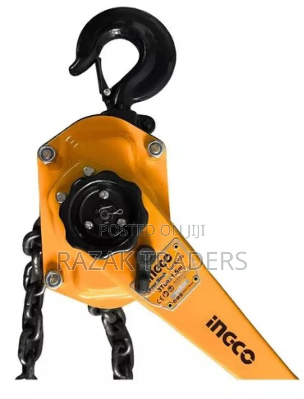 Ingco Hslb0030 Heavy Duty Lever Block 3.0 Tons