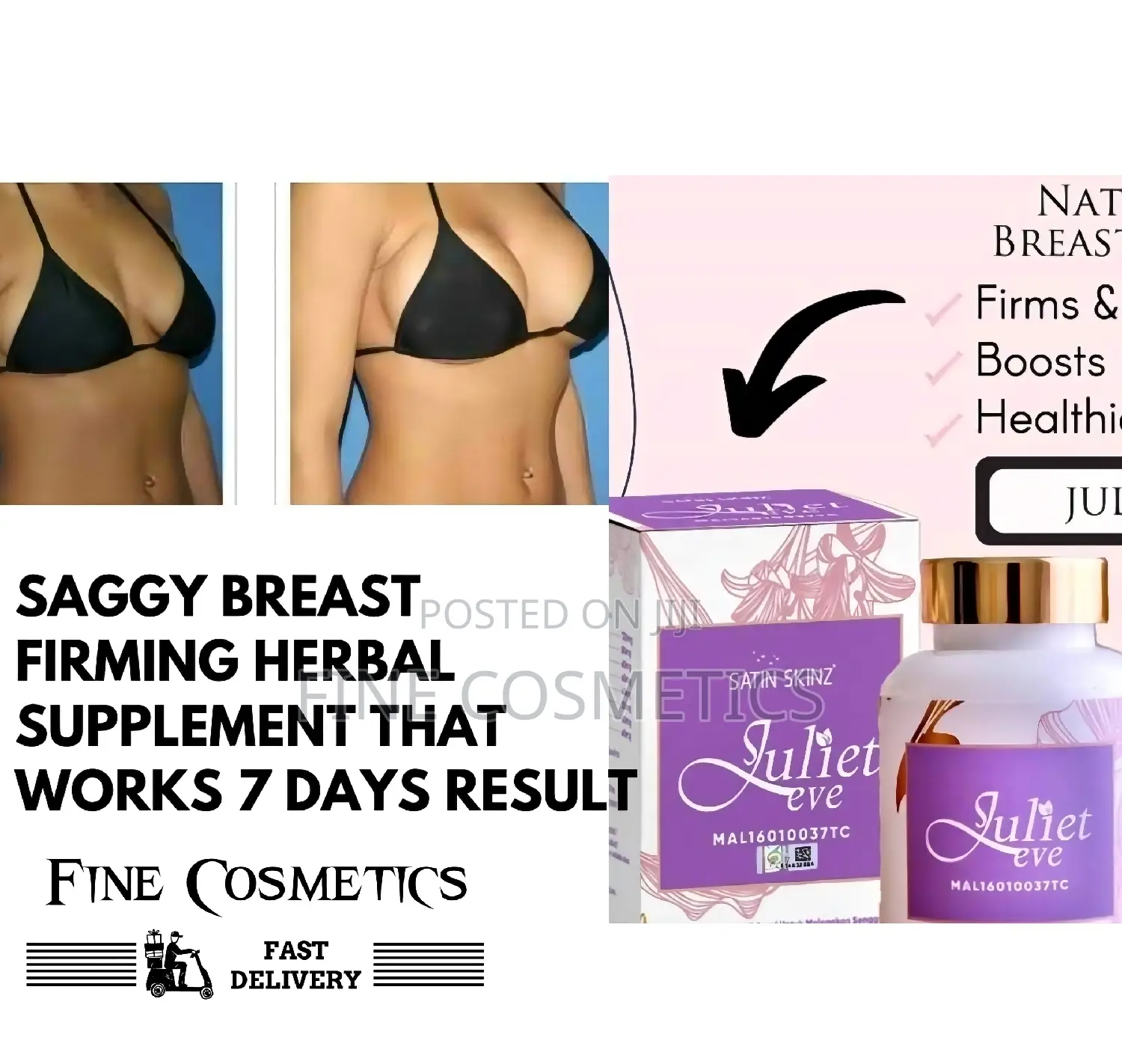 Juliet Eve Satin Skinz Multi-Purpose Modern Women Supplement