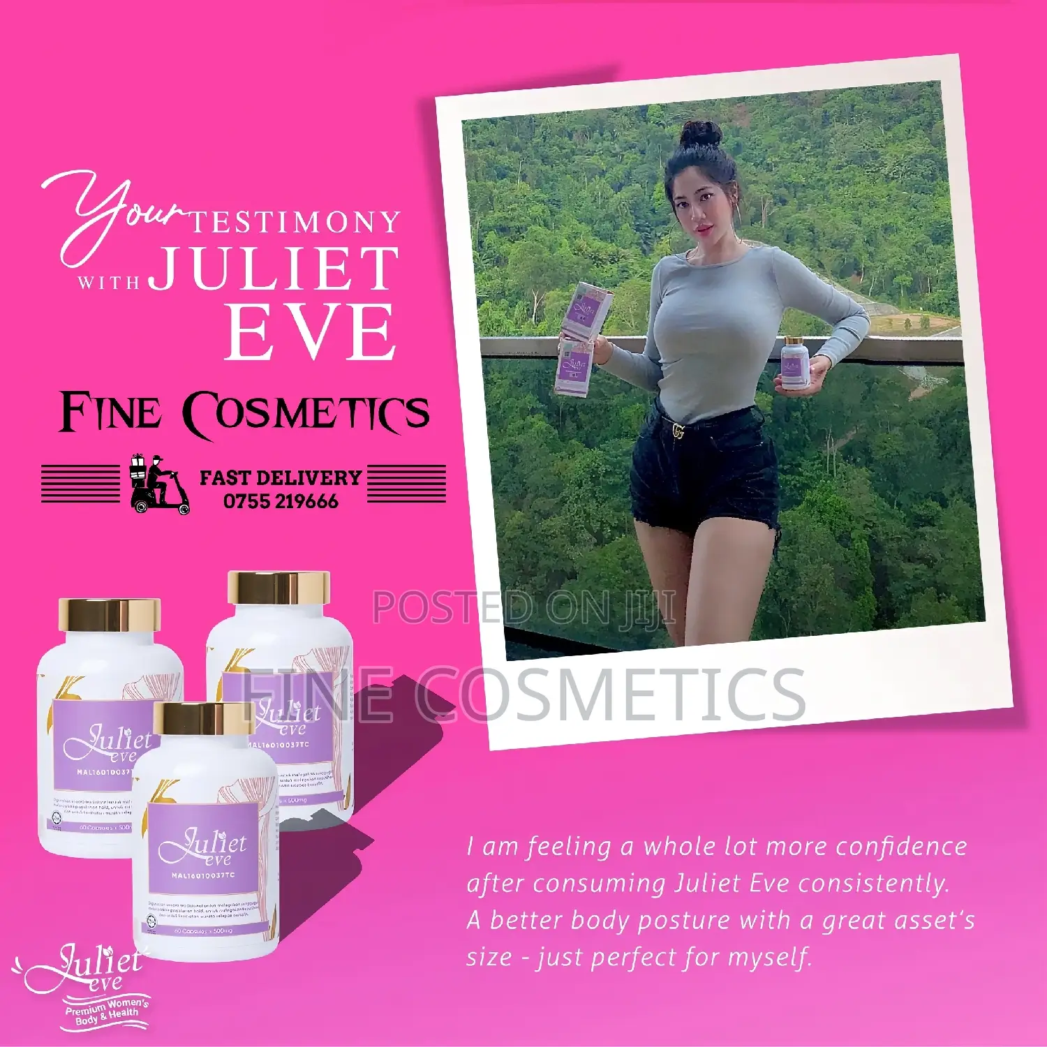 Juliet Eve Satin Skinz Multi-Purpose Modern Women Supplement