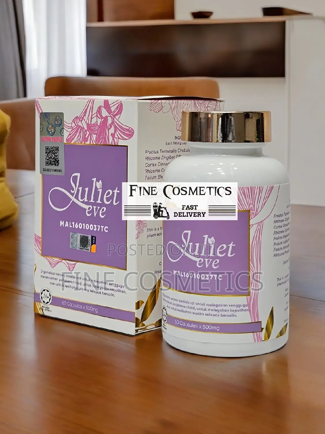 Juliet Eve Satin Skinz Multi-Purpose Modern Women Supplement