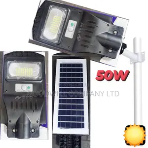 50w Solar Street Light Platinum
