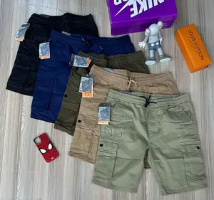 Sold Colour Cargo Shorts