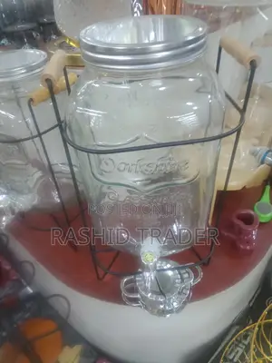 Beverage Glass Juice Dispenser