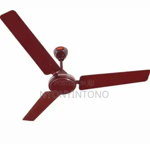 Red/Maroon Strong and Durable Ceiling Fan.