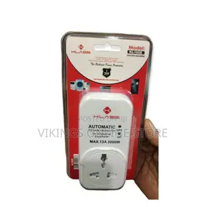 Klass Tv Guard Excellent Voltage Protection 13amp - White