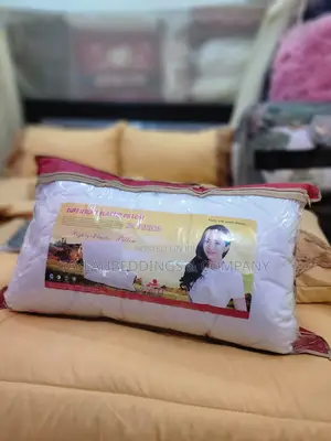 Super Soft Box Full Microfiber Pillow (18 * 27)Inches, White