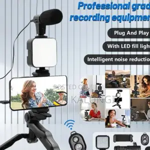 Professional Vlogging Phone Vlog Kit With Microphone