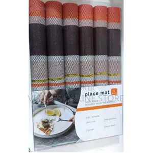 Set of 6 PCS Table Mats - Colour May Vary