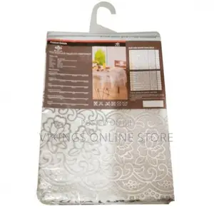 Table Cloth With Fashions - Silver