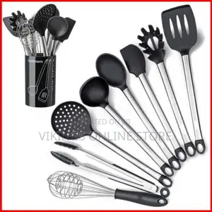 9pcs Kitchen Silicone Tools Cook Tools Kitchen Gadgets