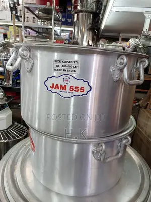 100L Sauce Pan Indian Made ( Gauge 4, Size 48) Heavy Duty