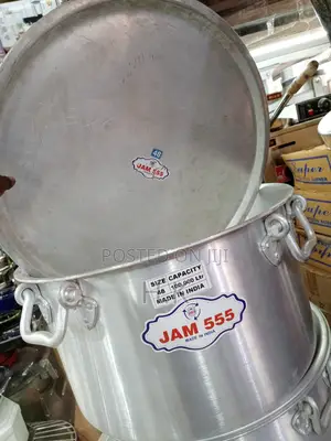 100L Sauce Pan Indian Made ( Gauge 4, Size 48) Heavy Duty