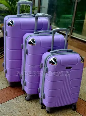 3 PCS Plastic Suitcases