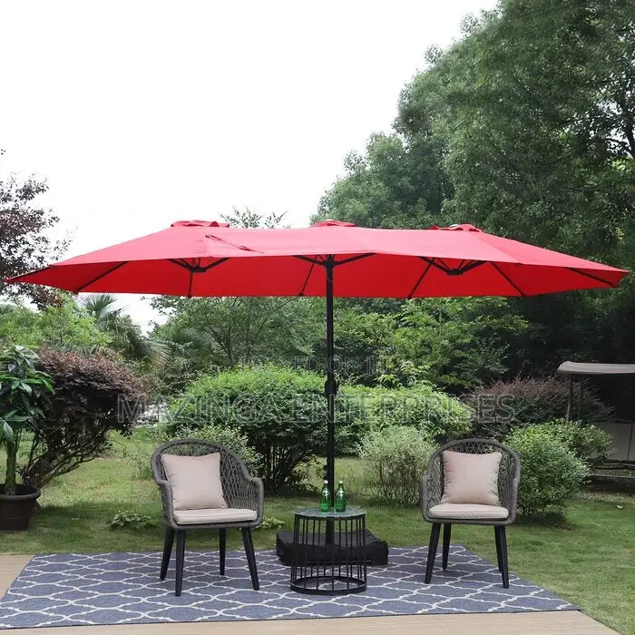 15ft Phi-Villa Double Sided Gardensun Compound Umbrella