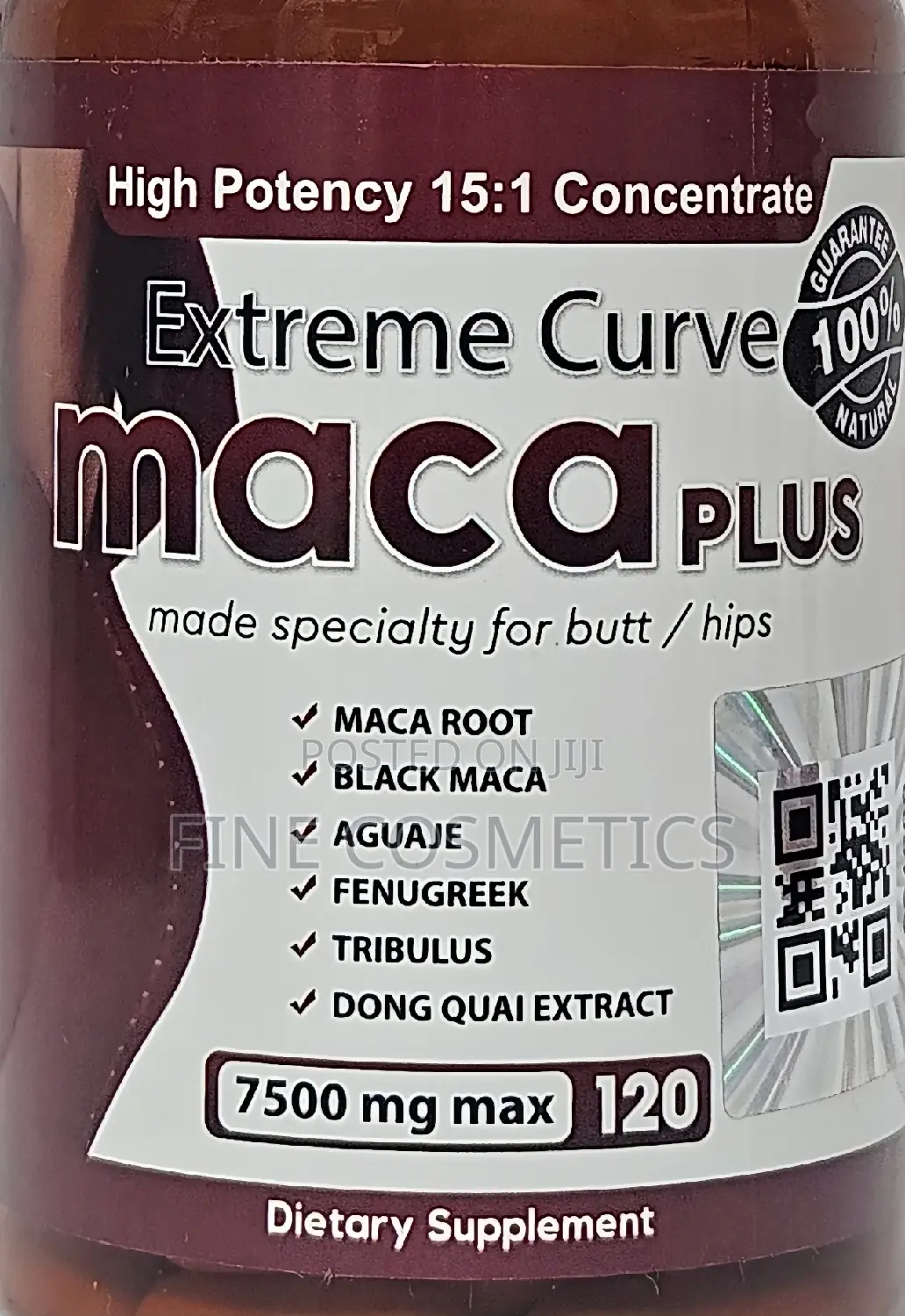 EXTREME CURVE MACA PLUS PILLS For Hips And Butt Enlargement