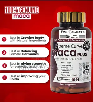 EXTREME CURVE MACA PLUS PILLS For Hips And Butt Enlargement