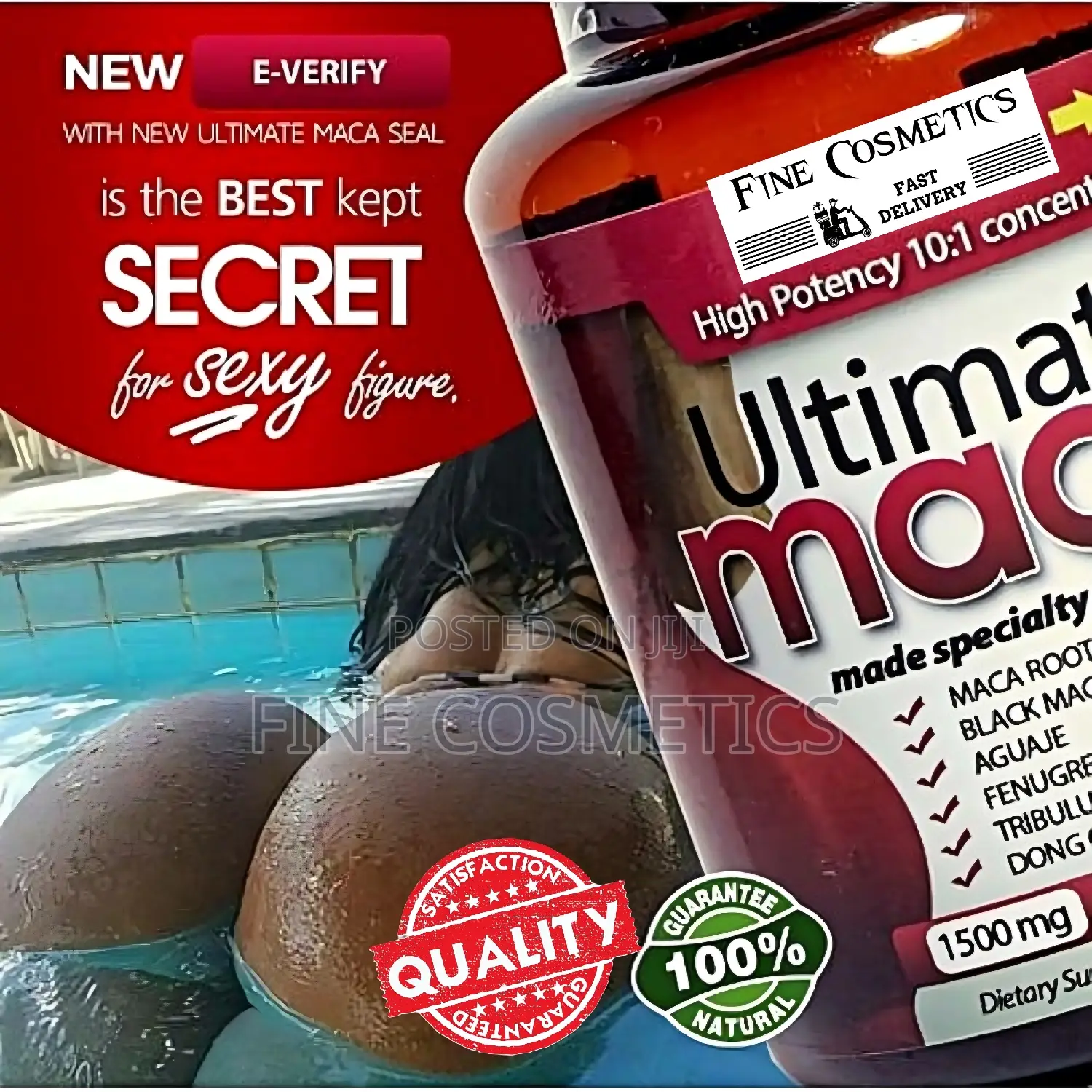 EXTREME CURVE MACA PLUS PILLS For Hips And Butt Enlargement