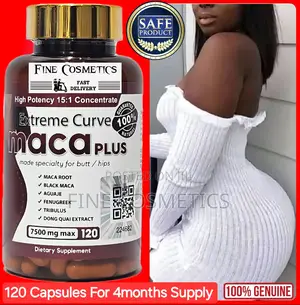 EXTREME CURVE MACA PLUS PILLS For Hips And Butt Enlargement