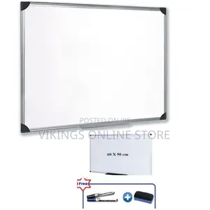 Magnetic Whiteboard 60cm X 90cm With Markers and Eraser