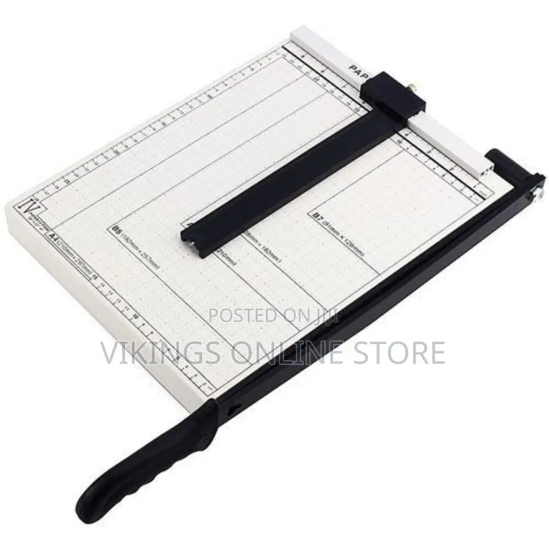 A4 Size Manual Paper Trimmer Cutter Machine - Soft White